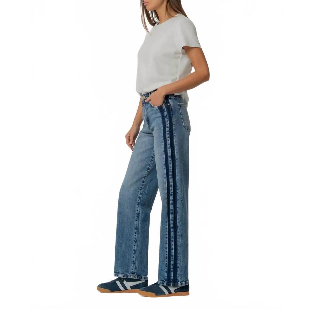 NEW KUT FROM THE KLOTH sienna high rise straight leg jeans in brilliantly - Picture 4 of 5